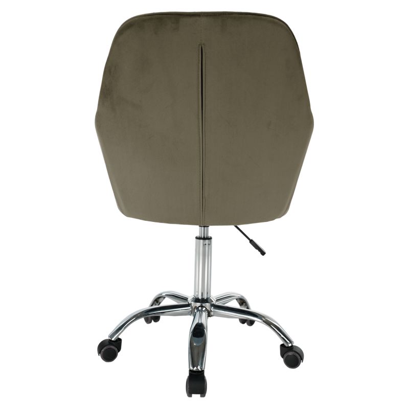 Kancelárske kreslo, sivohnedá Taupe látka, KLIAN