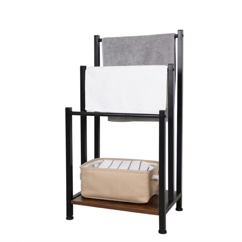 Stojan na uteráky, 42cm, čierny, OGIN