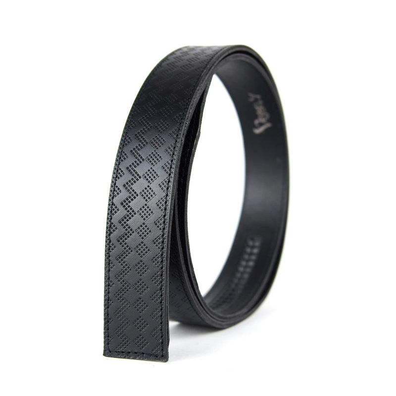 Kožený remeň pre opasky s automatickou prackou, dekor_2, šírka 3.5cm