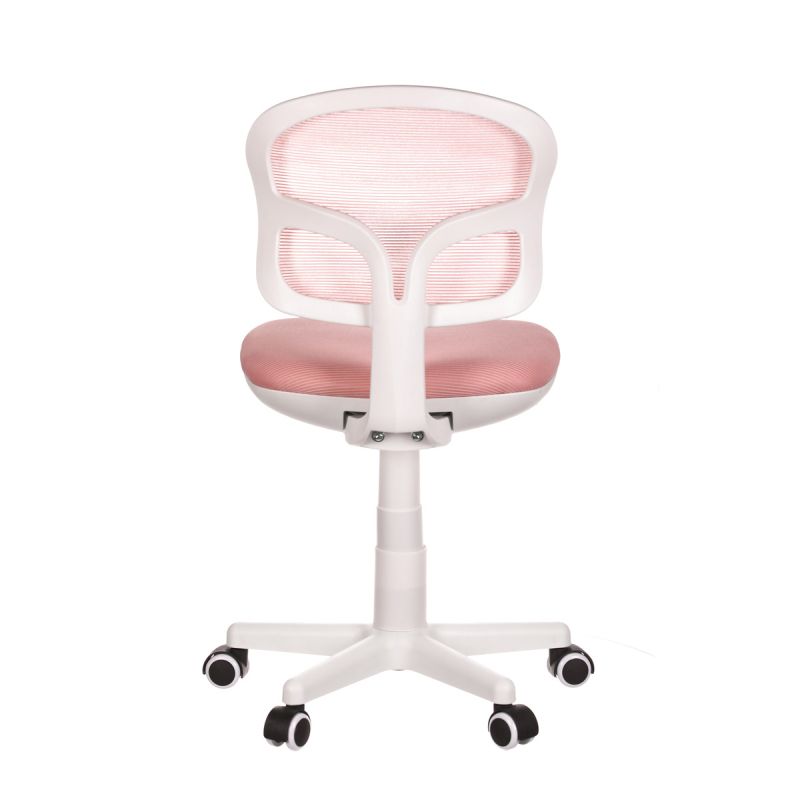 Detská stolička, ružová, sieťovina, 120 kg, KA-C801 PINK