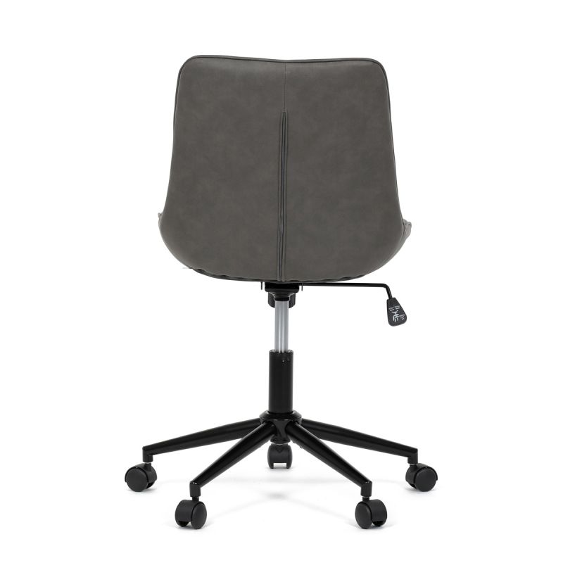 Pracovná stolička, sivá, látka, 120 kg, KA-V3120 GREY3