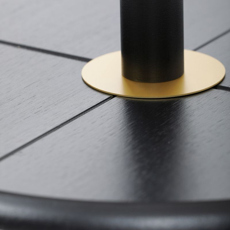 Vešiak, 175cm, masív, čierny, DR-N1006 BK