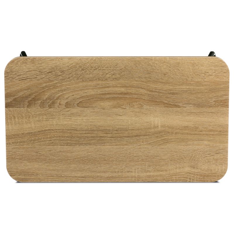 Príručný stolík na notebook, 53x30cm, MDF, dub, GD-022 OAK
