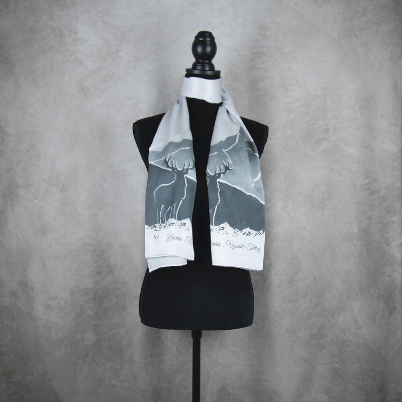 Hodvábny šál Vysoké Tatry - VYSOKÉ TATRY – KRIVÁŇ SILVER