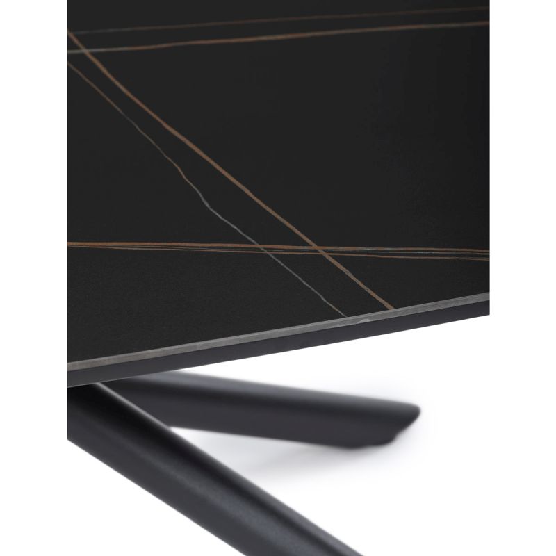 Konferenčný stolík 120x70cm, keramika, AHG-X7227 BK