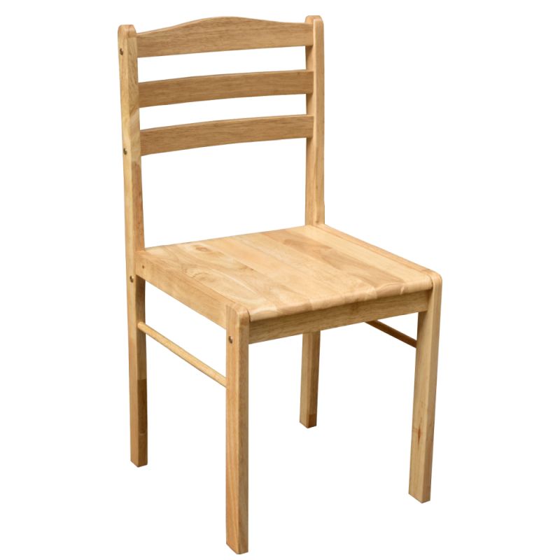 Jedálenský set 1+4, 110x70cm, masív, prírodný, LOAK