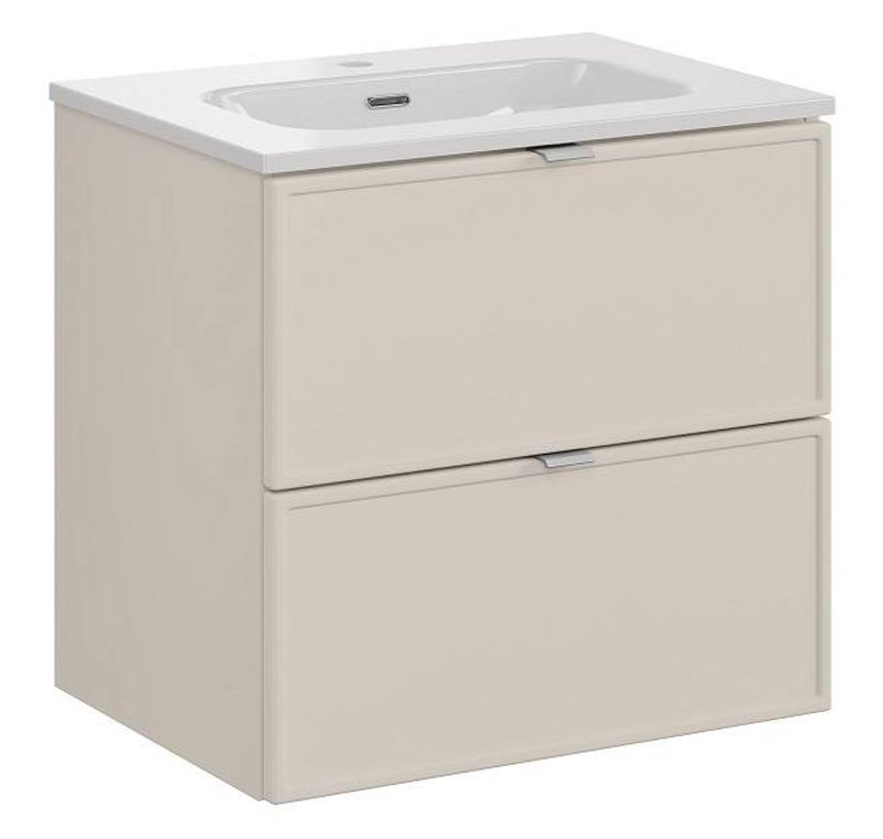 Skrinka pod umývadlo, 60cm, cashmere mat, BELLA 82-60-46-2S