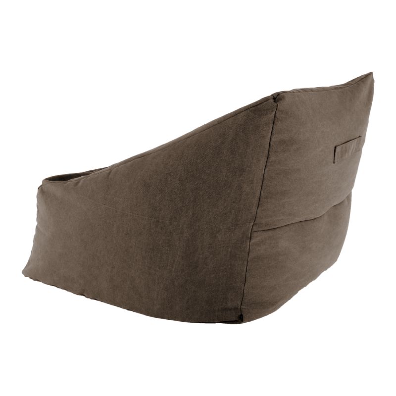 Sedací vak, 80cm, hnedá látka, URASON