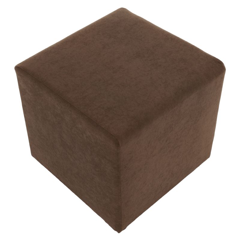 Taburet, 40cm, hnedá látka Alova, REGOR