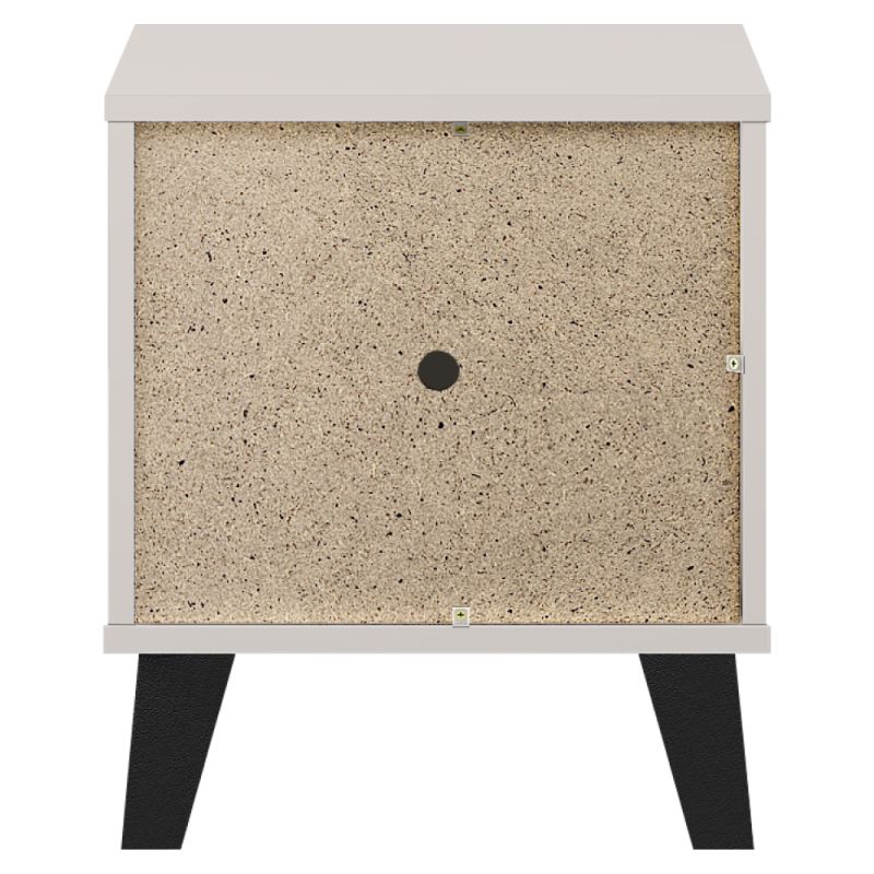 Nočný stolík, 40cm, kašmír, BOGAN NEW 1S