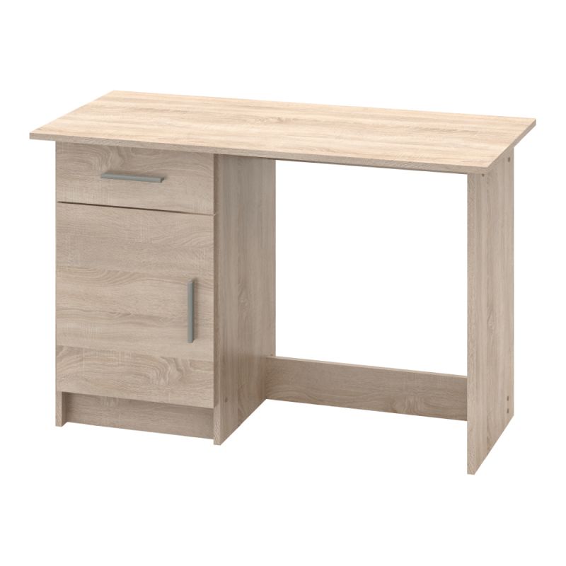 Univerzálny PC stôl, 108x50cm, dub sonoma, SIRISS NEW