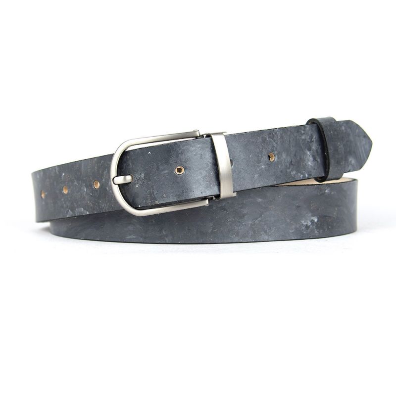 Ručne maľovaný kožený opasok, 134cm, Limitovaná edícia 04