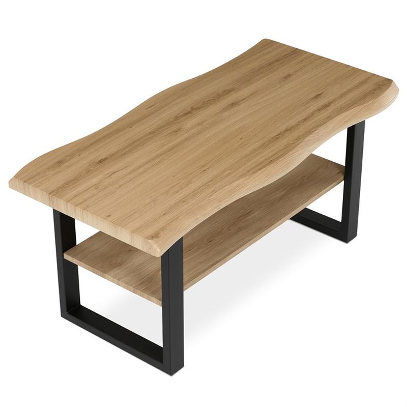 Konferenčný stolík 120x60 cm, MDF, divoký dubCT-F4212 OAK