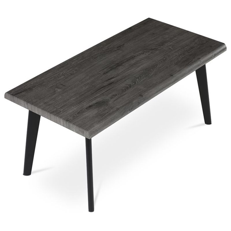 Konferenčný stolík 120x60 cm, MDF, sivý dub, CT-F4412 GREY