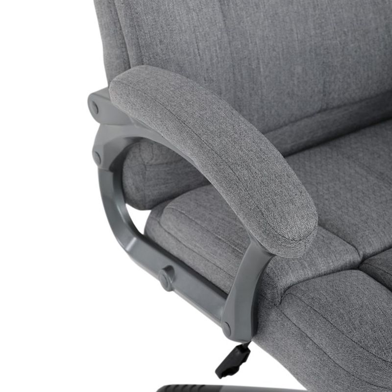 Kancelárske kreslo, sivá, látka, 120 kg, KA-C715 GREY2