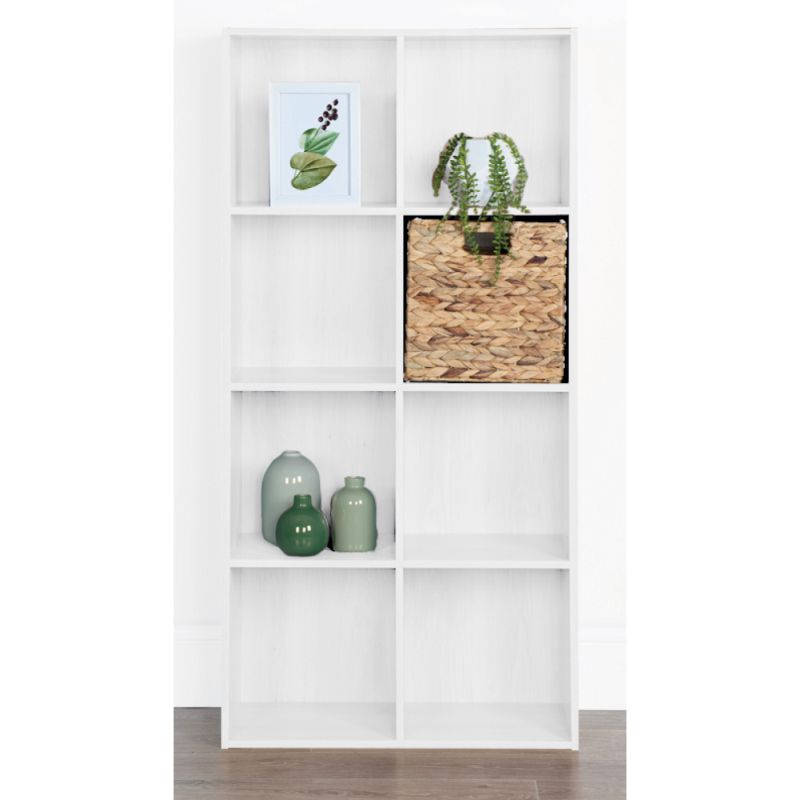 Regál, 60cm, biely, SANDE