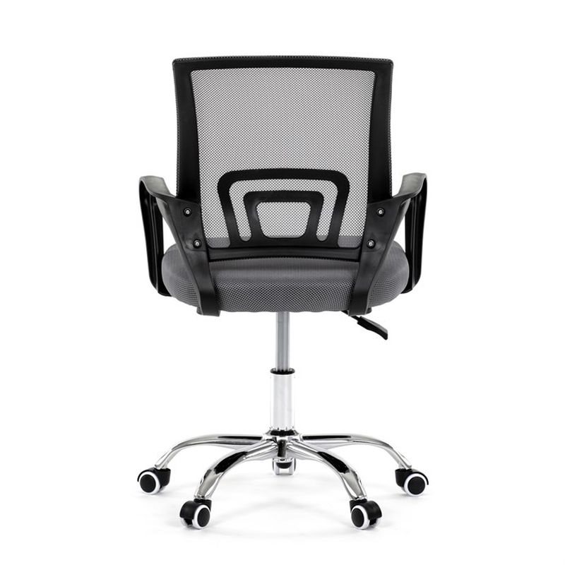 Detská stolička, sivá, sieťovina, 120 kg, KA-L103 GREY