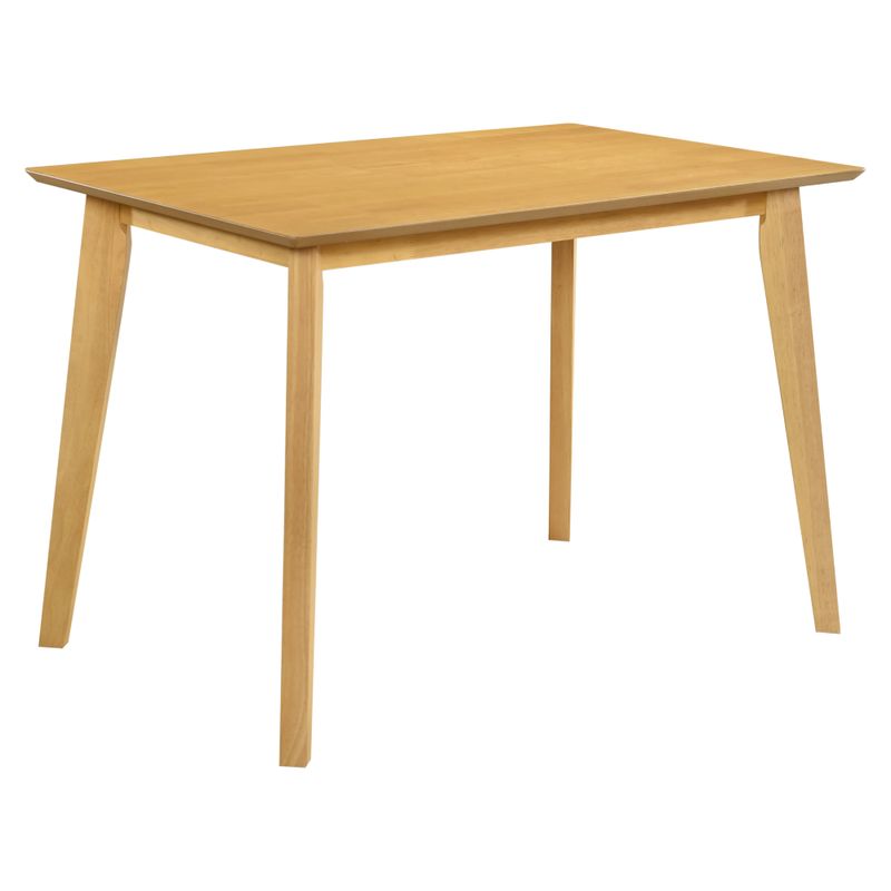 Jedálenský set 1+4, 110x70cm, MDF, dub sonoma, tmavohnedá, ROIS SET