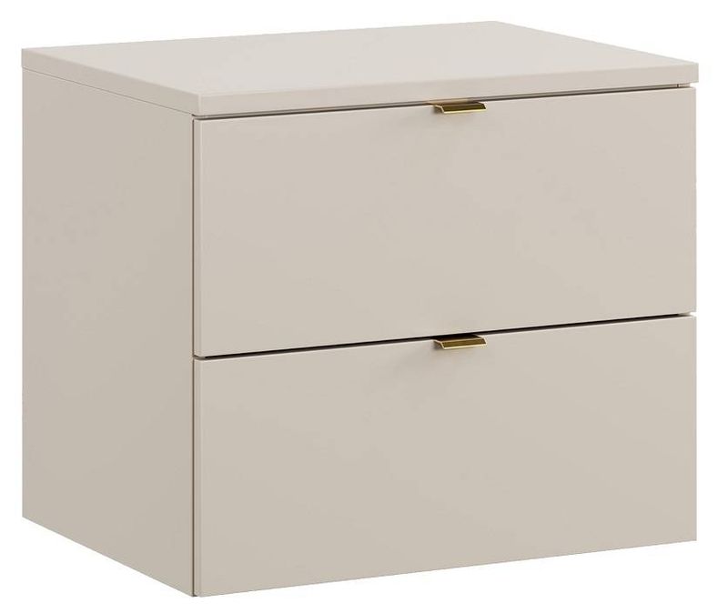 Skrinka pod umývadlo, 60cm, kašmír mat, DALIA CASHMERE 82-60-46-2S