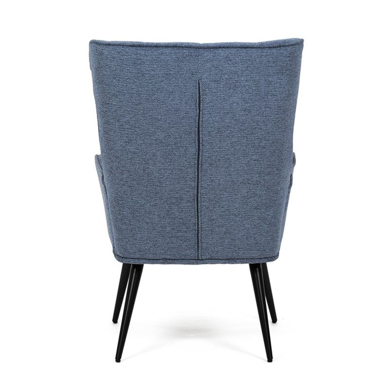 Relaxačné kreslo, modrá látka, AK-315 BLUE2