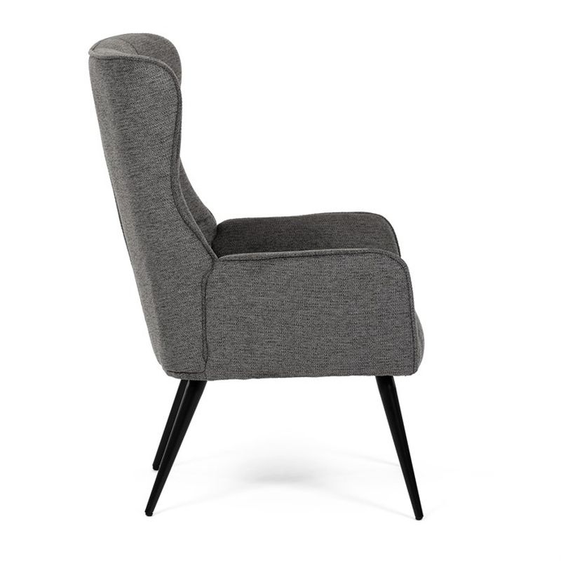 Relaxačné kreslo, sivá látka, AK-315 GREY2