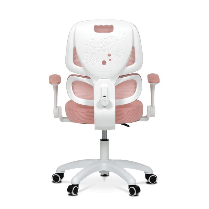 Detská stolička, ružová, sieťovina, 120 kg, KA-K1063 PINK