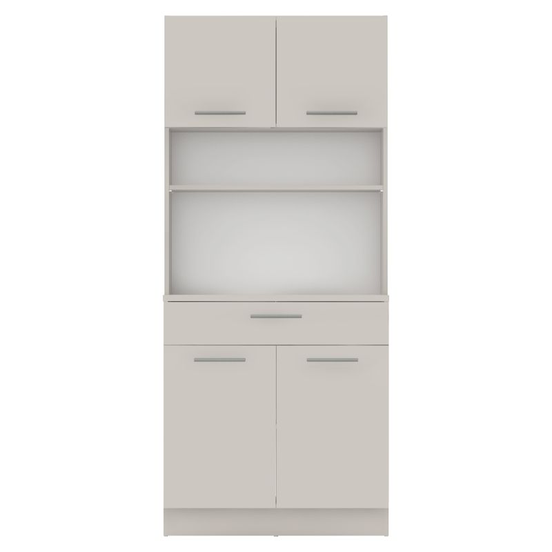 Štvordverový kredenc, 80cm, kašmír, DOMIS NEW