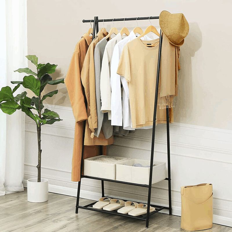 Vešiak, čierny, kov, AUV-E1105 BK