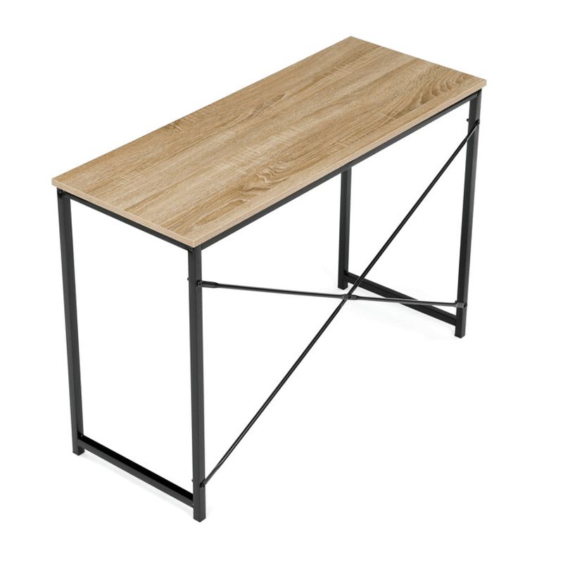 Pracovný stôl, 100x40cm, MDF, divoký dub, GD-504 OAK