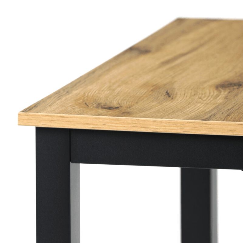 Jedálenský stôl 110x70x75cm, MDF, divoký dub, GDT-202 OAK
