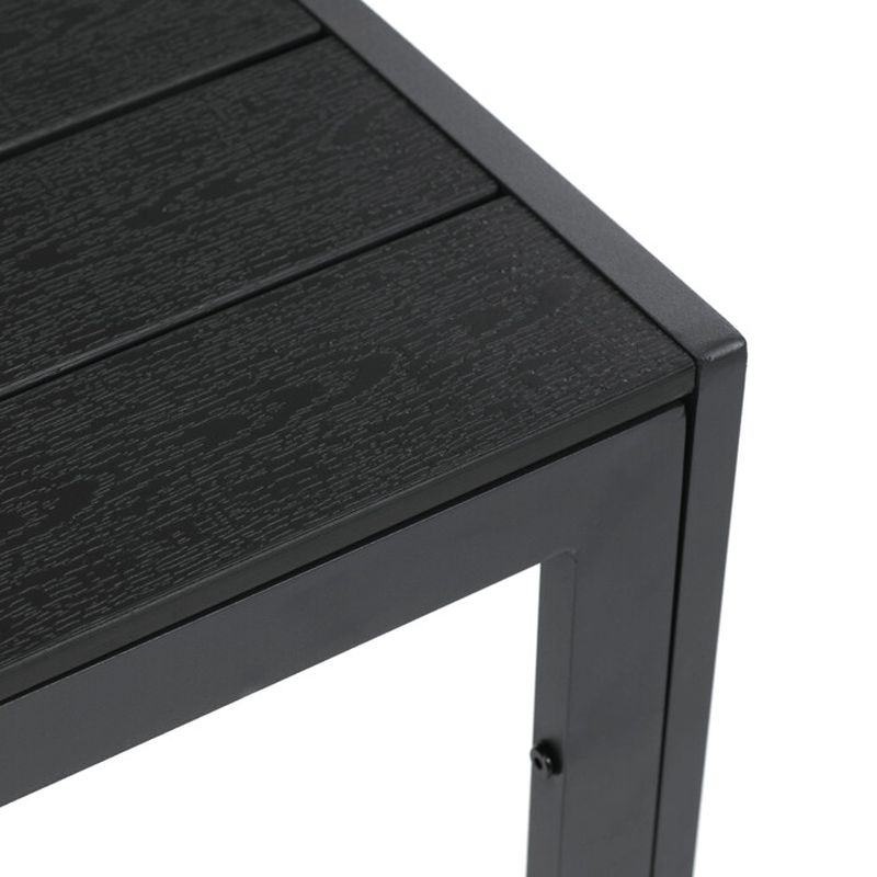 Záhradný stôl 180x90cm, hliník, polywood, sivý, AZT-C1211 GREY