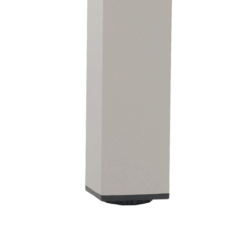 Záhradný stôl 162x90cm, hliník, polywood, béžový, AZT-S1514 CRM