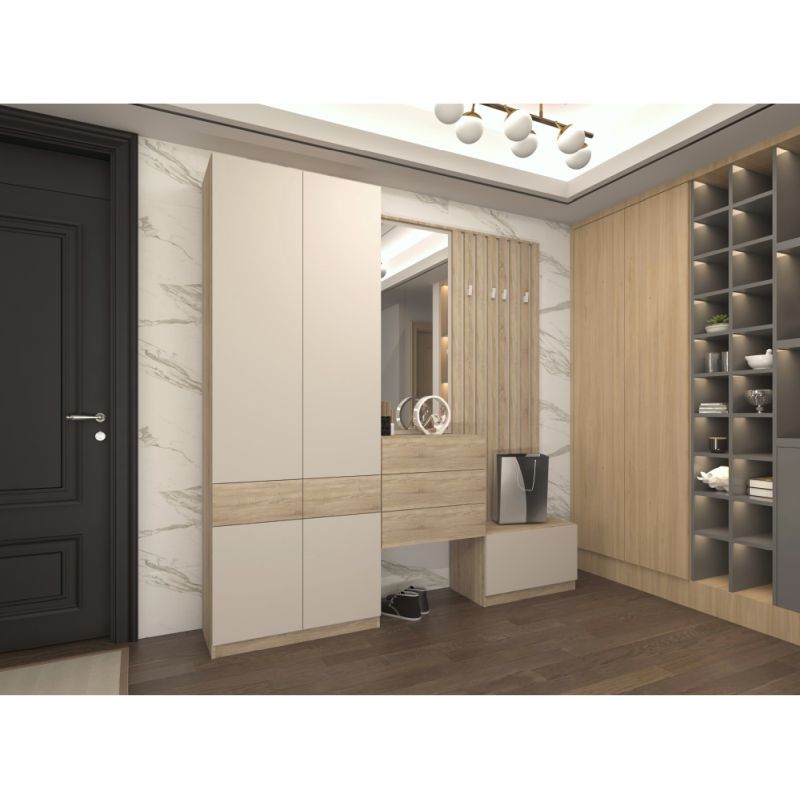 Predsieňová komoda, 63cm, dub sonoma, zásuvková, VERTIO KOM3S