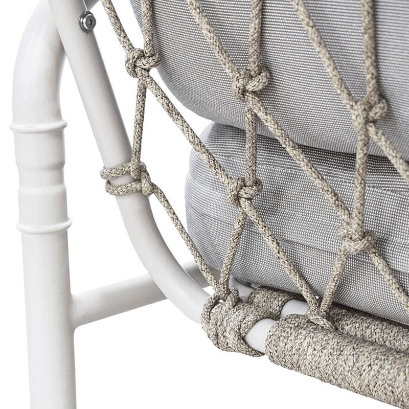 Záhradná zostava 1+3, kov, béžová, AZS-L1913 CRM