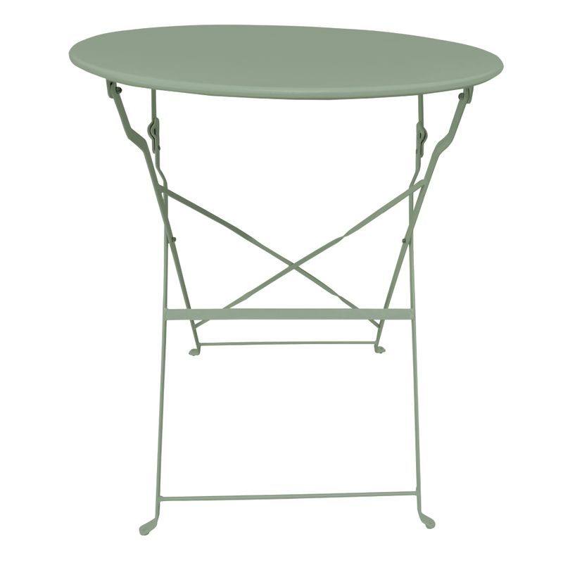 Záhradný set 1+2, zelená oceľ, OBAX NEW