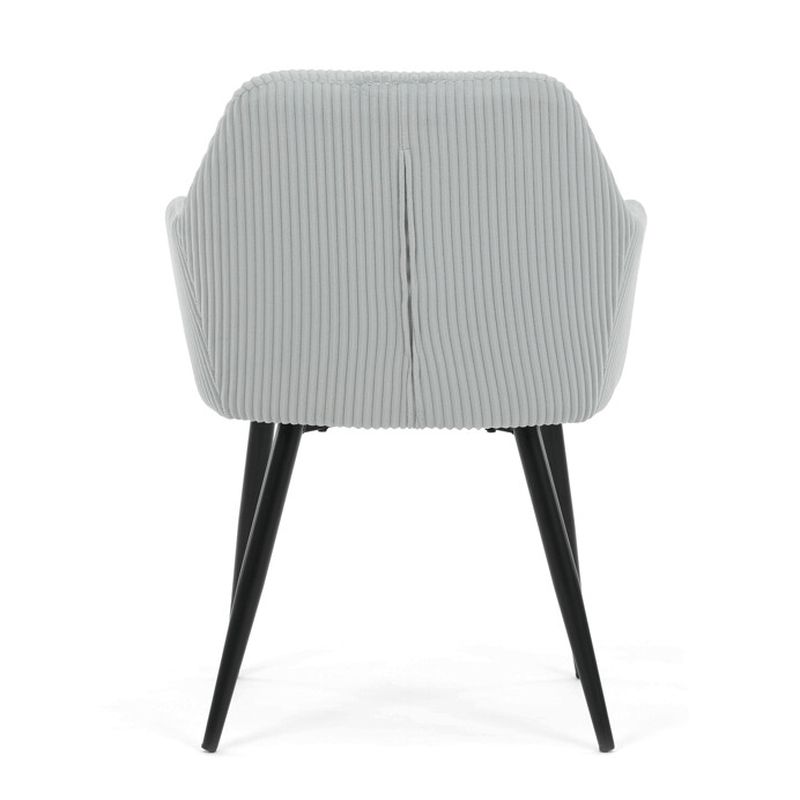 Jedálenská stolička, modrá, menčestrová látka, DCH-V4009 BLUE6