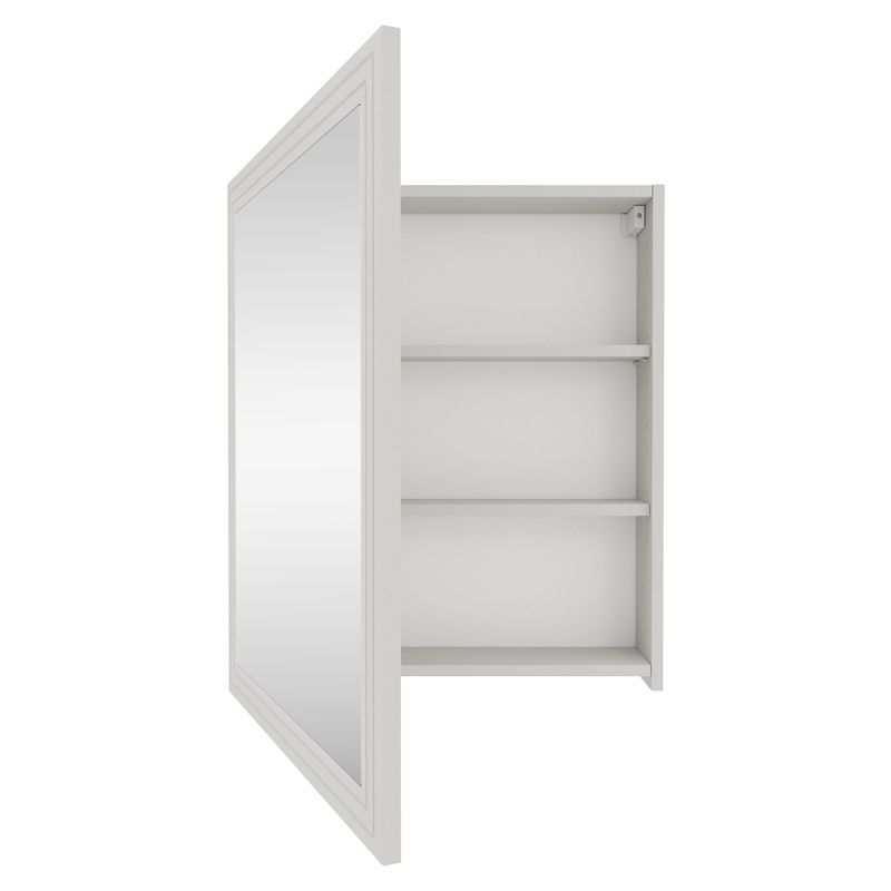 Závesná skrinka so zrkadlom, 60cm, kašmír, JUMP 60