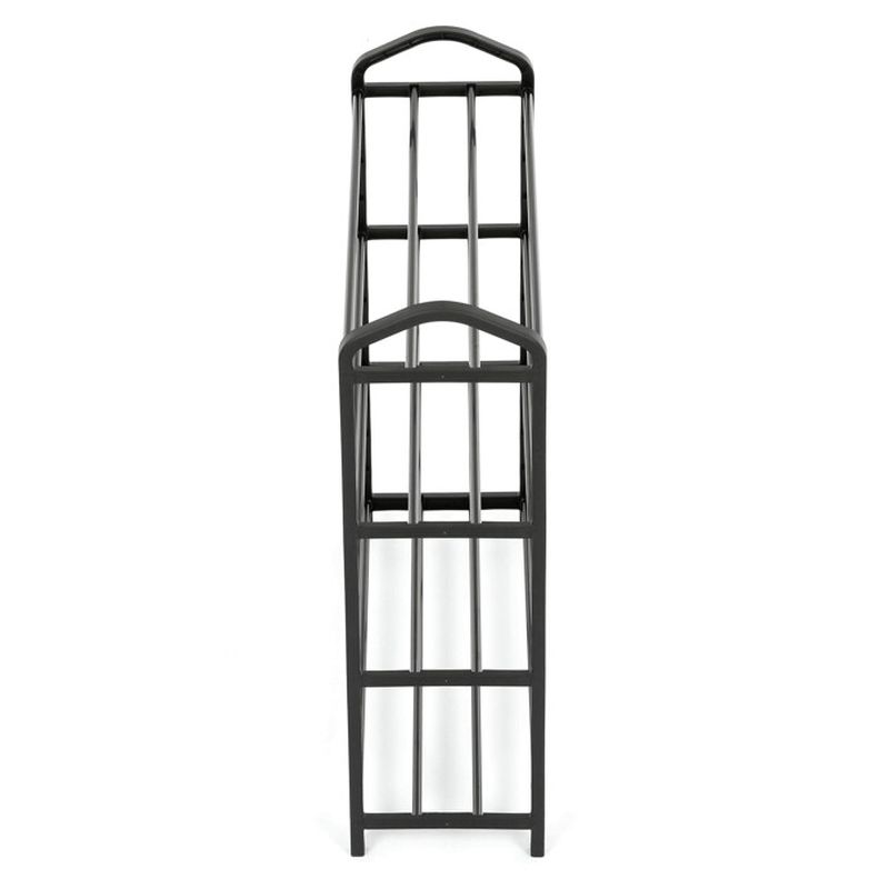 Botník, 62cm, kov, čierna, GD-403 BK