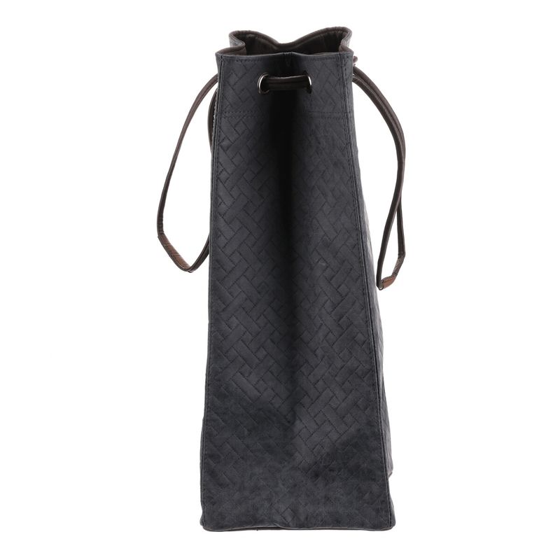 Kôš na prádlo, látkový, sťahovací, modrá farba, DT3011 BLUE-L
