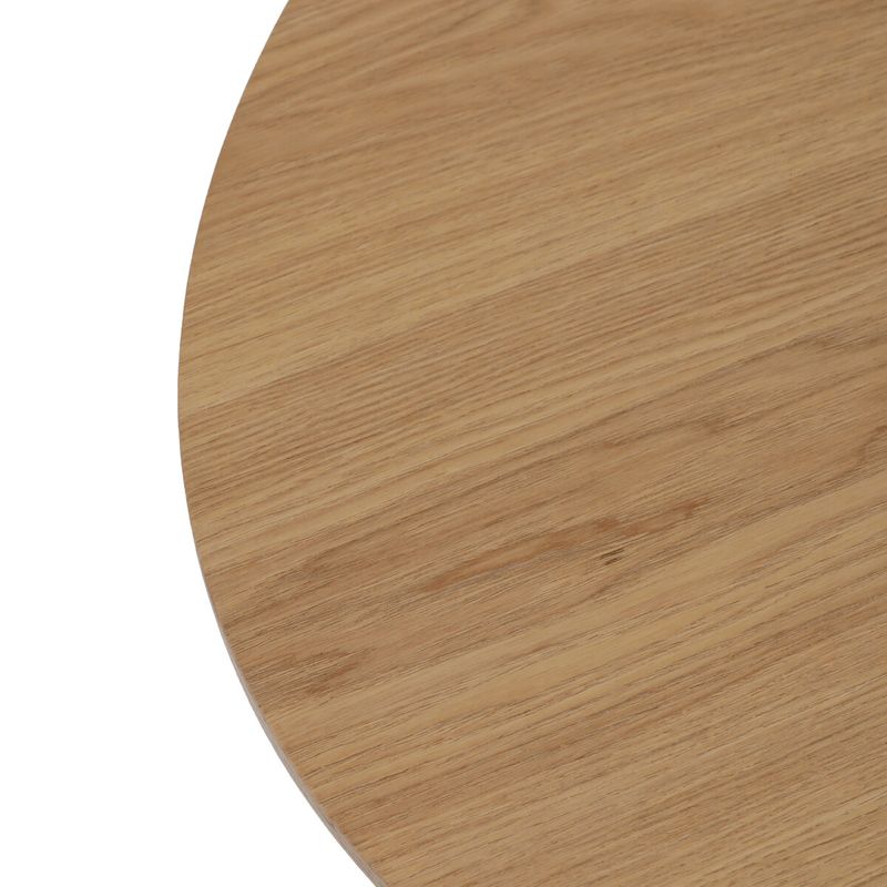 Oválny jedálenský stôl 160x90cm, dýha, dub HT-L3523 OAK