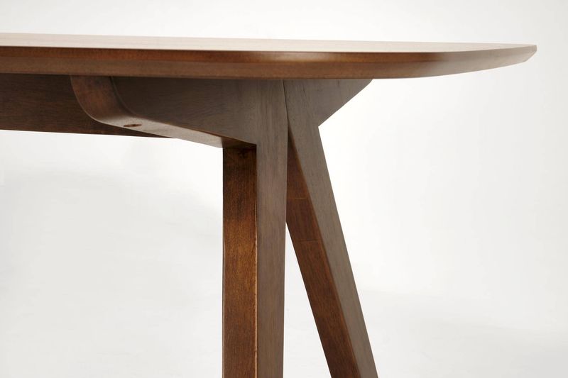 Jedálenský stôl, 160x90cm, MDF, orech, MIGUEL