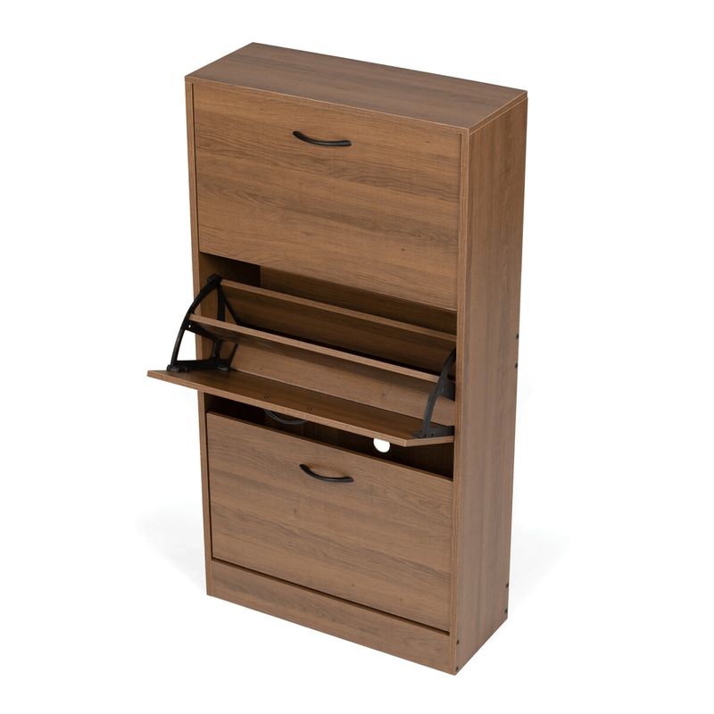 Botník, 60cm, MDF, hnedý, ABO-G1016 WAL