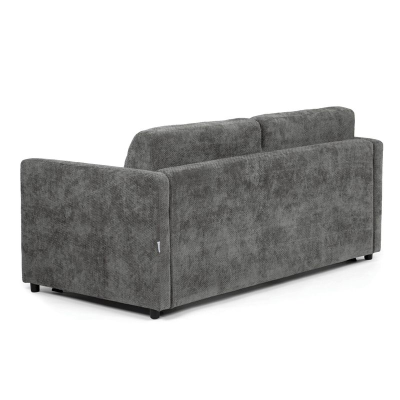 Dvojmiestna rozkladacia pohovka, sivá látka, ASB-C3900 GREY2