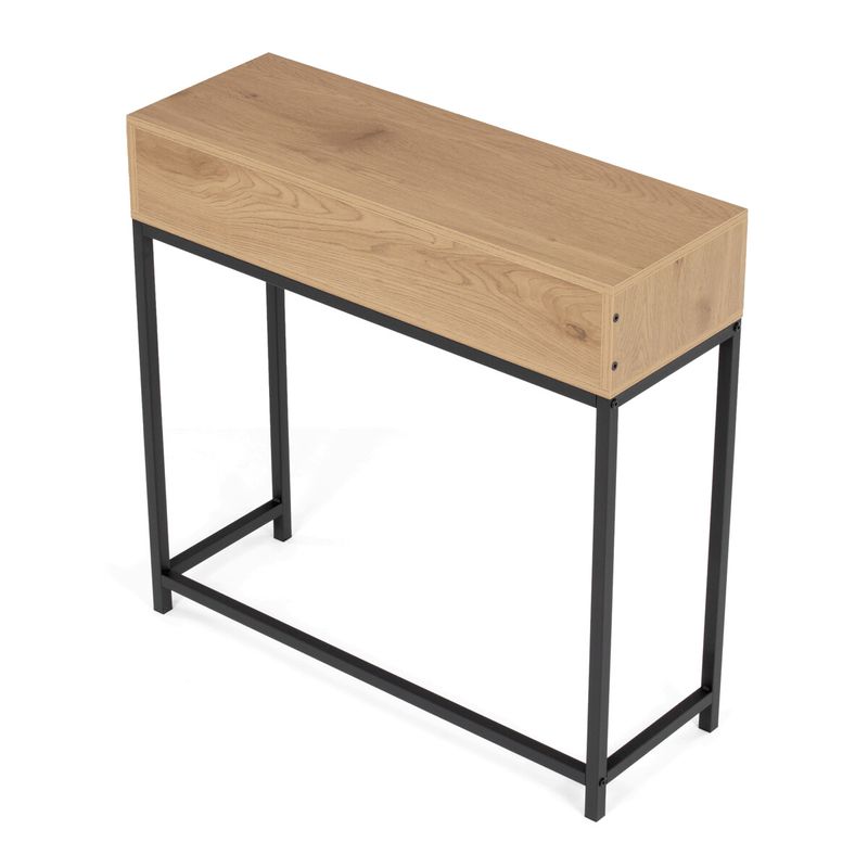 Konzolový stolík 80cm, MDF, divoký dub, CT-G1077 OAK