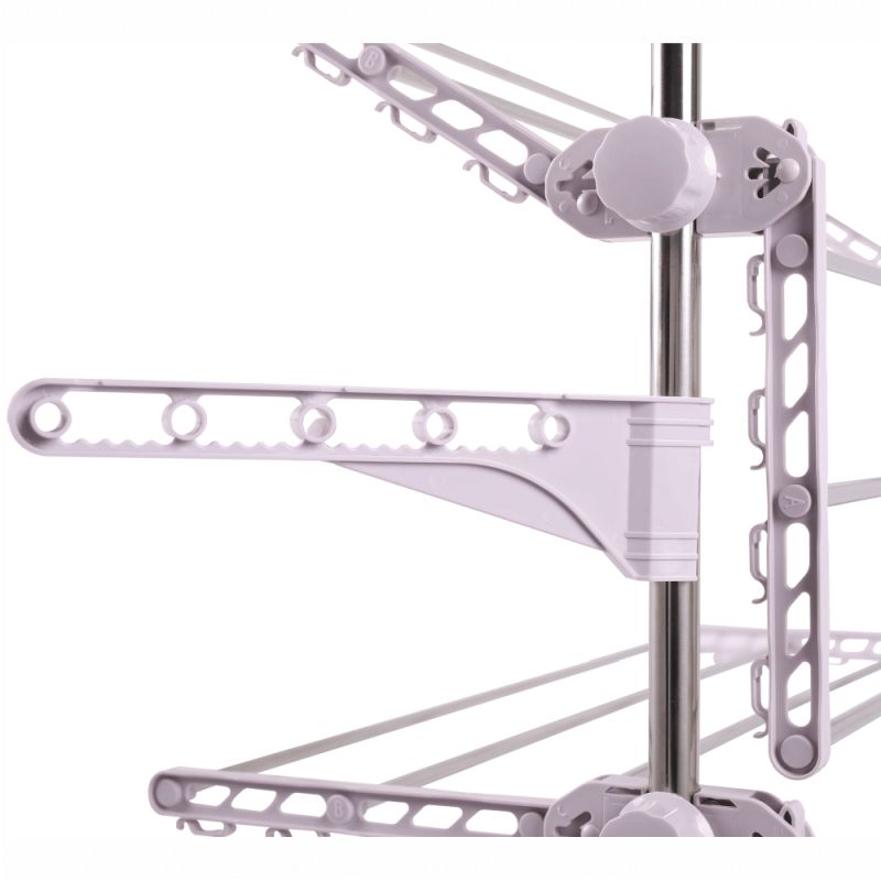 Sušiak na bielizeň, 147cm, svetlofialový, DENAL