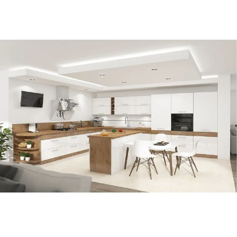 Spodná skrinka otvorená, 30cm, dub lancelot, VEGA 30 D OTW BB