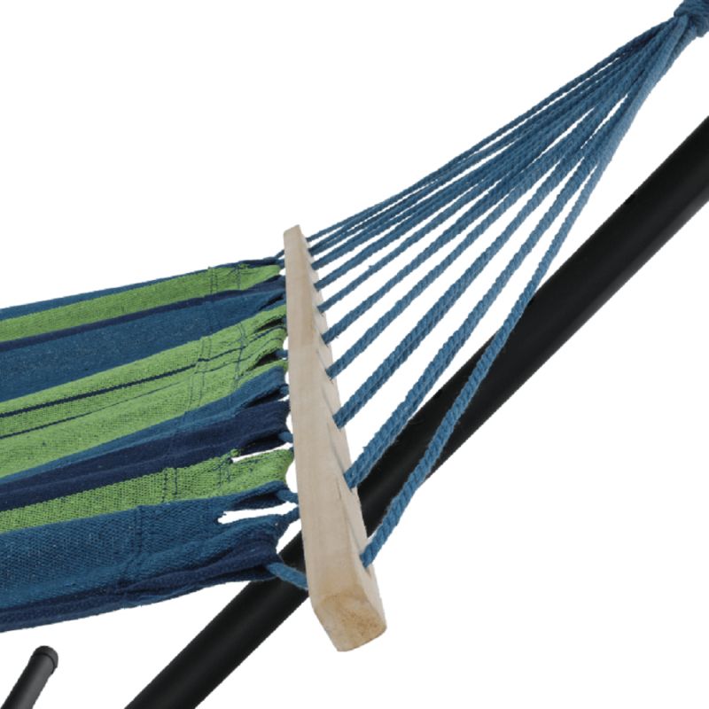 Hojdacia sieť, single, tyrkysová, modrá, zelená, látka, EVANA NEW 