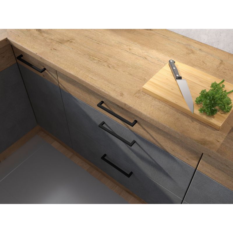 Dvierka na umývačku, 57x44cm, sivá, dub lancelot, VEGA ZM