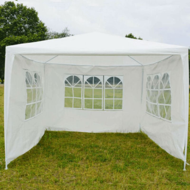 Záhradný párty stan, biely, 3x3 m, TEKNO TYP 1