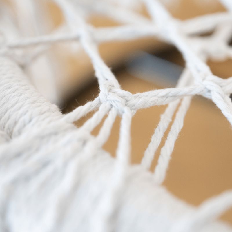 Závesné kreslo, biele, AMADO 2 NEW